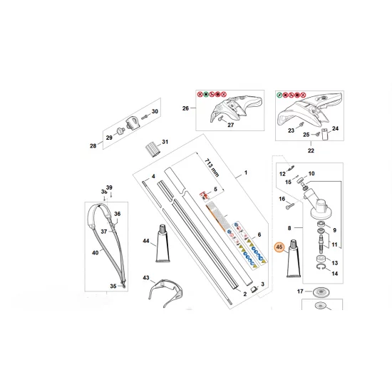 STIHL  Smar przekładniowy 225 g 0781 120 1118